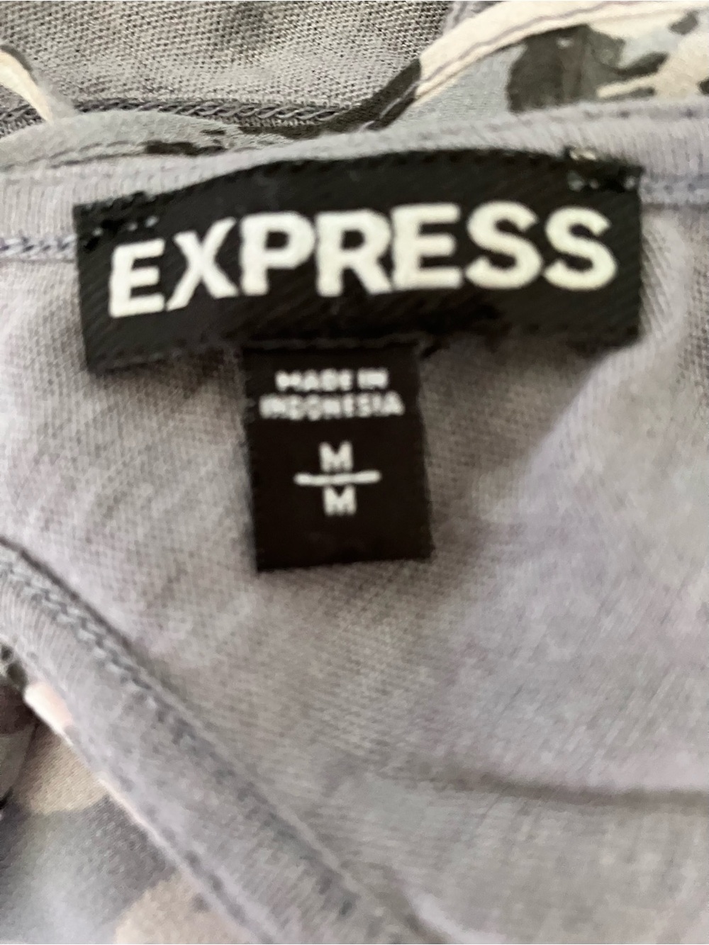 Express Y2K Layered Cowl Neck Tank - Picture 5 of 6